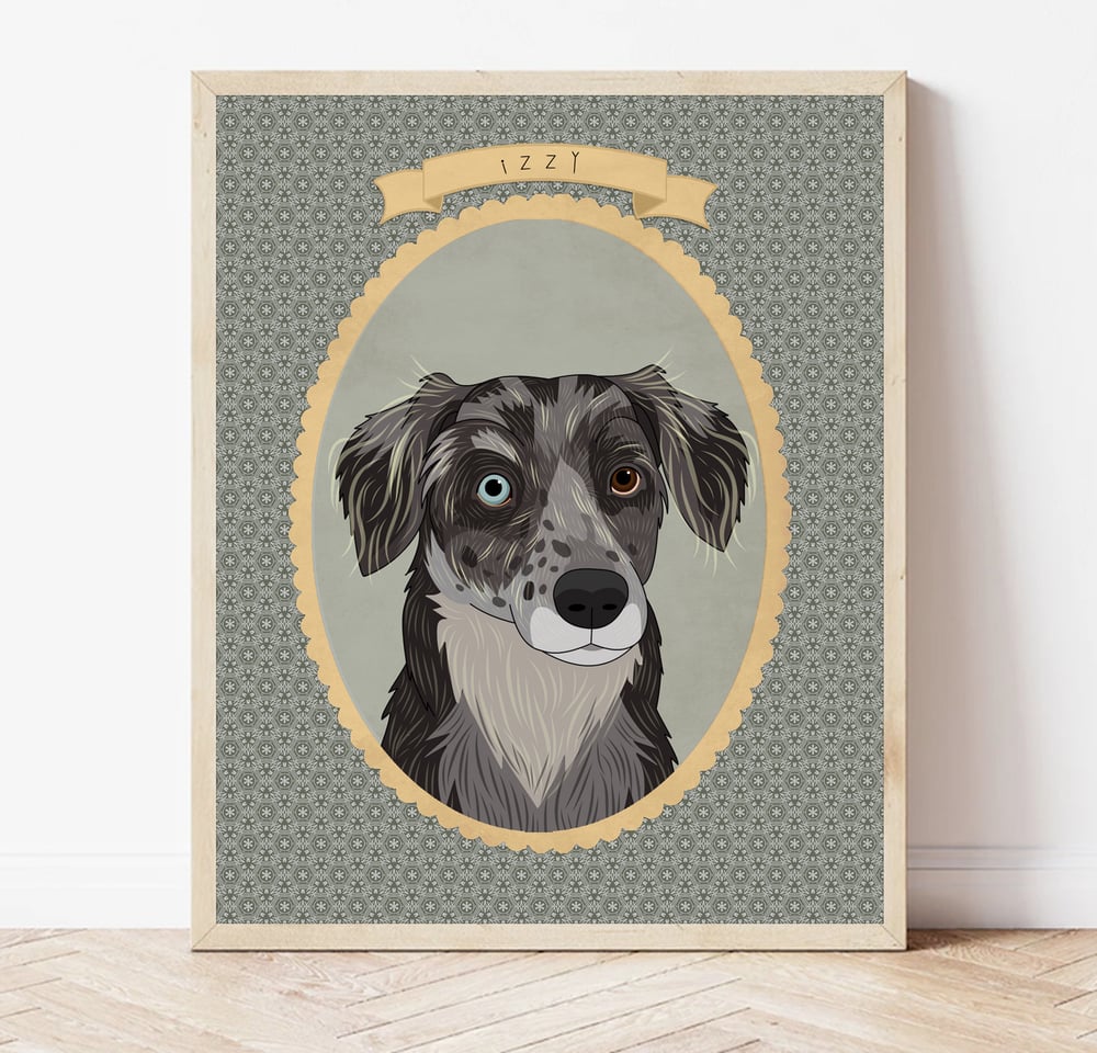 Image of Vintage Style Pet Portrait