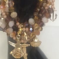 Image 3 of Brownie Cream Bracelet w/charms