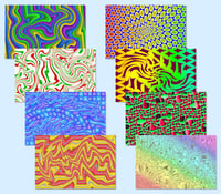 Image 1 of Contortions Postcards - Set of 8