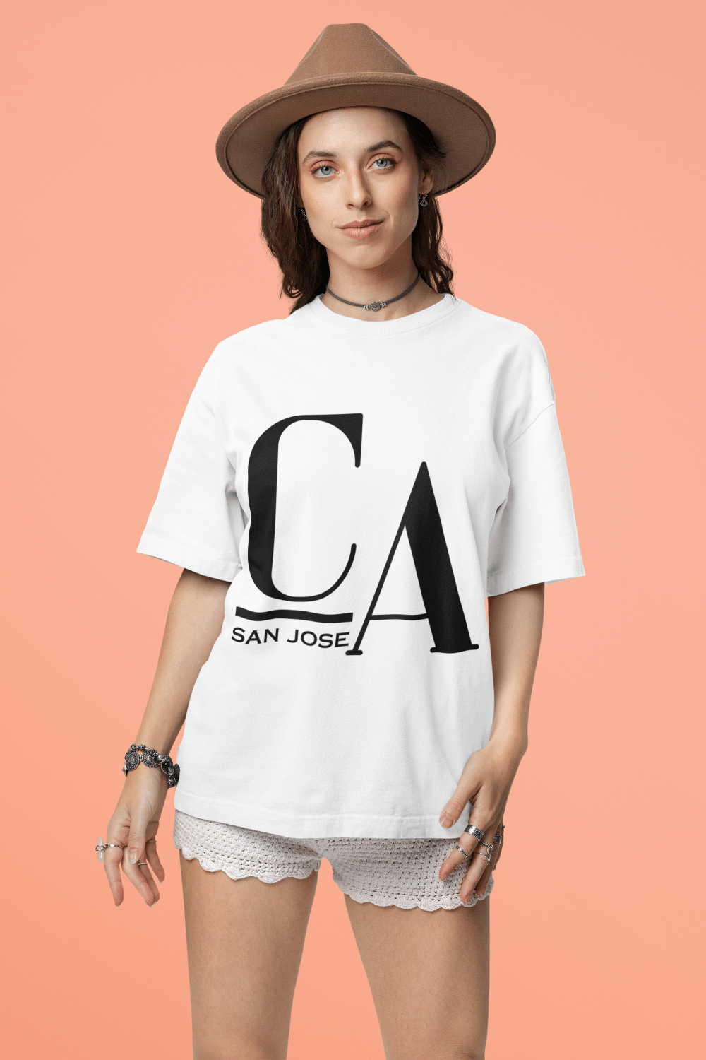 Image of San Jose, Unisex Cotton Tee