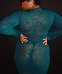 Image 3 of Light Knit Long Sleeve Dress