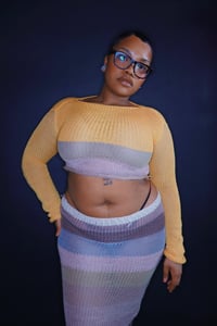 Image 5 of Knit Skirt and Top Set