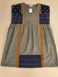 Image 1 of Green Pieced Dress (M/L)