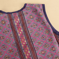 Image 3 of Blue Embroidered Gigi Vest