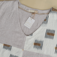 Image 2 of Ikat 4-Patch Shell Top