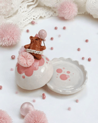 Image 3 of Ballerina Bear Cloche 