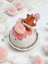 Image 1 of Ballerina Bear Cloche 