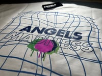 Image 2 of White T-Shirt Poetry Love HipHop Tapes