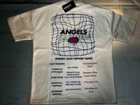 Image 3 of White T-Shirt Poetry Love HipHop Tapes