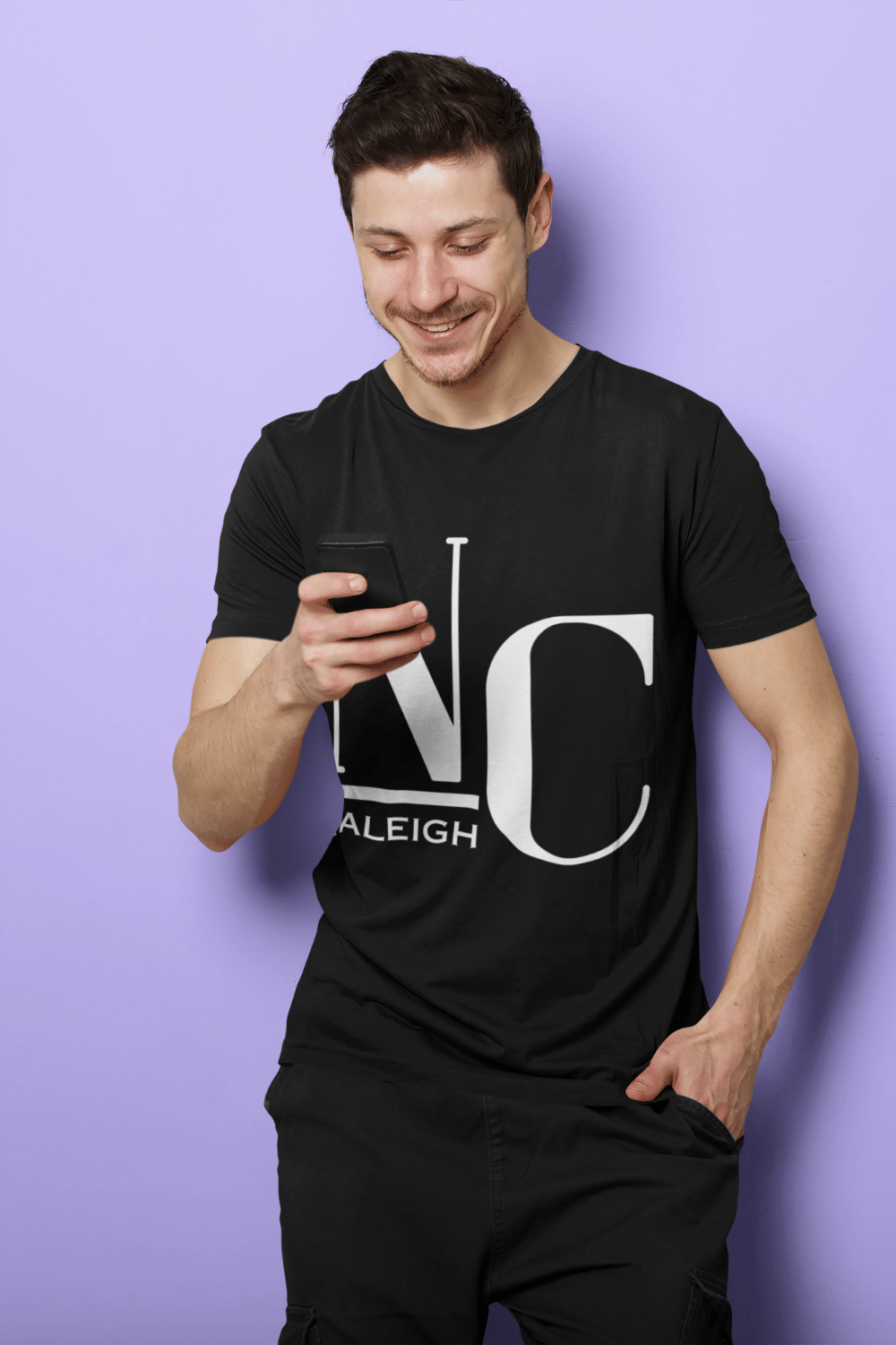 Image of Raleigh, Unisex Cotton Tee