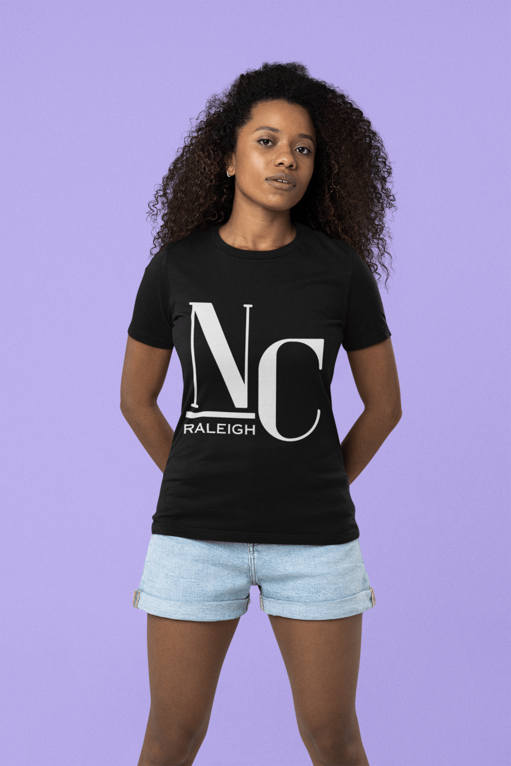 Image of Raleigh, Unisex Cotton Tee