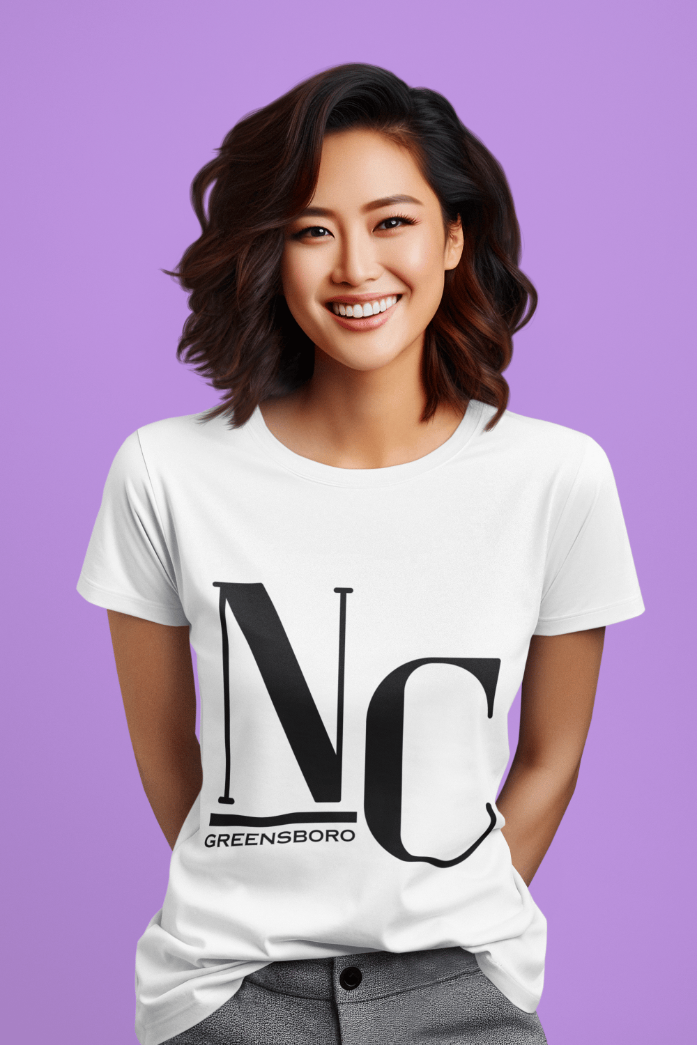 Image of Greensboro, Unisex Cotton Tee