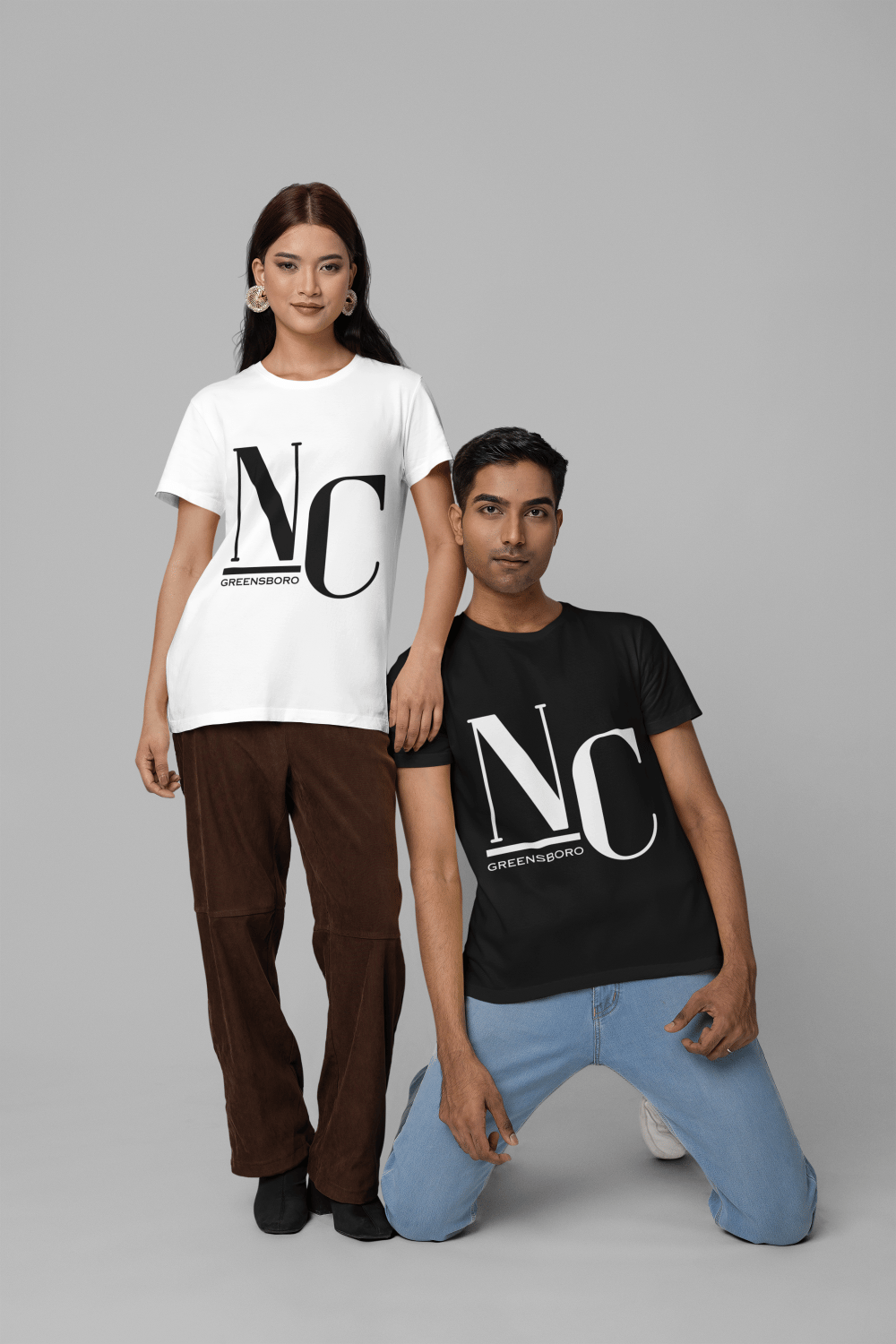 Image of Greensboro, Unisex Cotton Tee