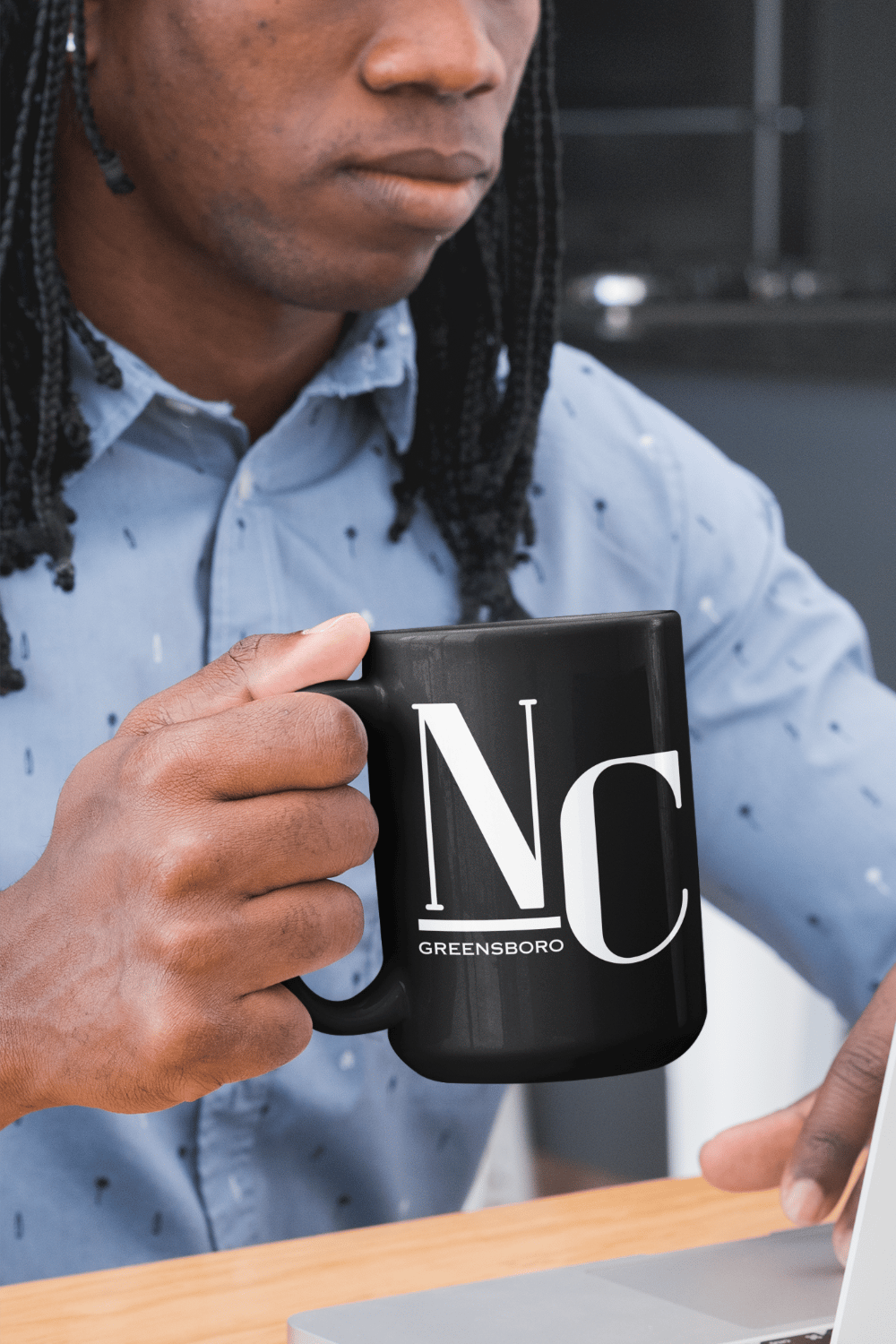 Image of North Carolina Mug: Charlotte, Durham, Greensboro, Raleigh