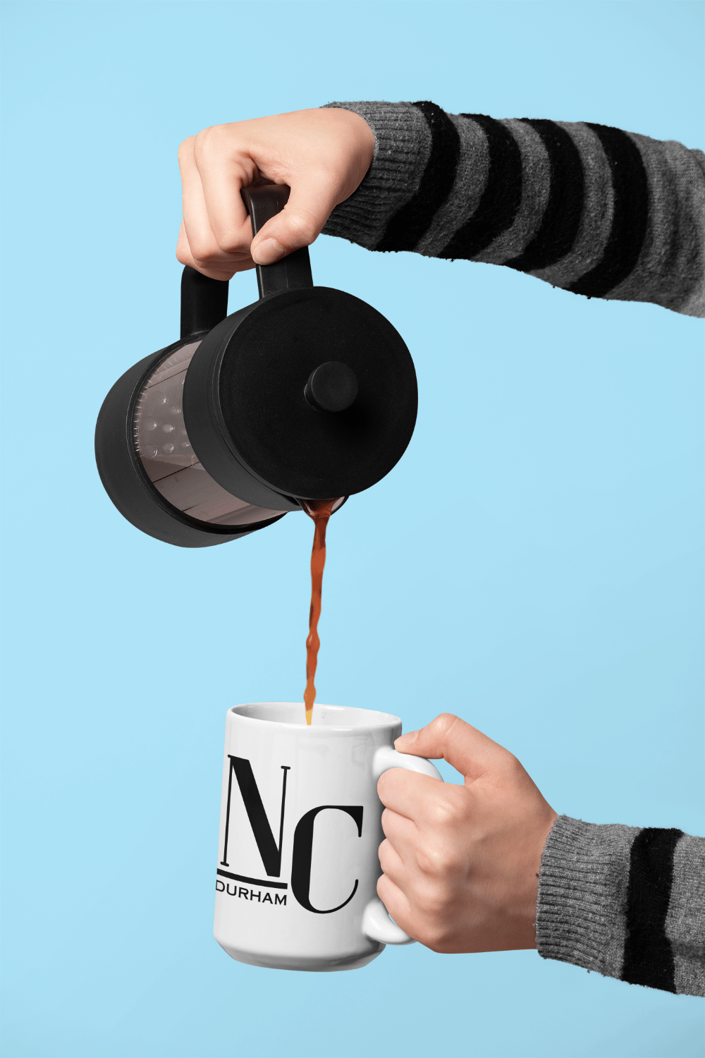 Image of North Carolina Mug: Charlotte, Durham, Greensboro, Raleigh