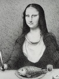 Image 5 of " La última cena en el Louvre."
