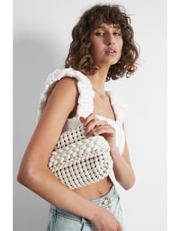 Image 2 of AJE Mixage Woven Clutch