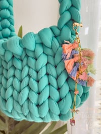 Image 3 of RTS  Macrame Feather Bag Charm