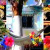 Greeting Cards Cute Buildings Set of 4 