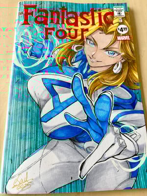 Image of *New* Sue Storm Comic Blank Cover // Ruby Ling (eSoul)