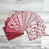 Image 25 of PIECE AND PLENTY FQ Bundle 48 pc  by Lori Holt for Riley Blake Designs