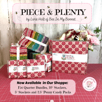 Image 21 of PIECE AND PLENTY FQ Bundle 48 pc  by Lori Holt for Riley Blake Designs