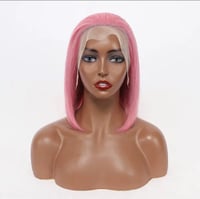 Image 1 of sexy pink wig
