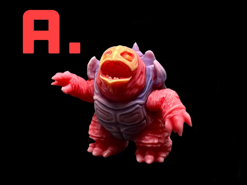 Image of Kaiju Rumble Max : Hell Turtle (Resin) [Painted]