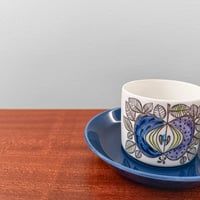 Image 2 of Rörstrand Eden Coffee Cup with Saucer