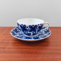 Image 1 of Rörstrand Mon Amie Tea Cup with Saucer