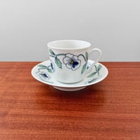 Image 1 of Rörstrand Sylvia Coffee Cup with Saucer