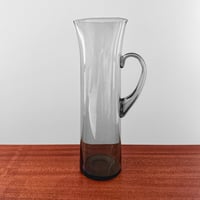 Image 1 of Ingeborg Lundin Orrefors Grey Glass Pitcher