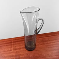 Image 4 of Ingeborg Lundin Orrefors Grey Glass Pitcher