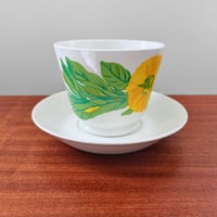 Image 2 of Arabia Finland Suvi Large Cocoa Cup with Saucer