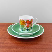 Image 1 of Gustavsberg Tahiti Coffee Cup Trio Set