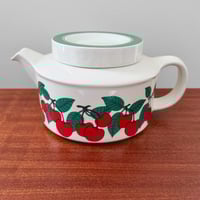 Image 1 of Arabia Finland Kirsikka Teapot