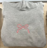 Pink Bow Heavyweight Hoodie 