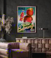 Image 2 of Buvez Belorange | Toni | Vintage Poster | Wall Art Print