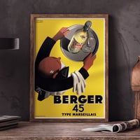Image 1 of Berger 45 | Roland Ansieau | Vintage Poster | Wall Art Print
