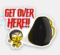 Get Over Here!!! Sticker
