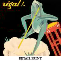 Image 3 of Brasserie Lengrand | Giuseppe Piana | Vintage Poster | Wall Art Print