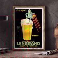 Image 1 of Brasserie Lengrand | Giuseppe Piana | Vintage Poster | Wall Art Print