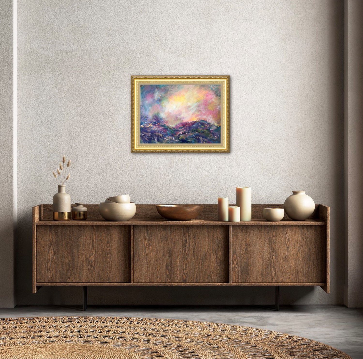 Image of Dawn Over Peaks