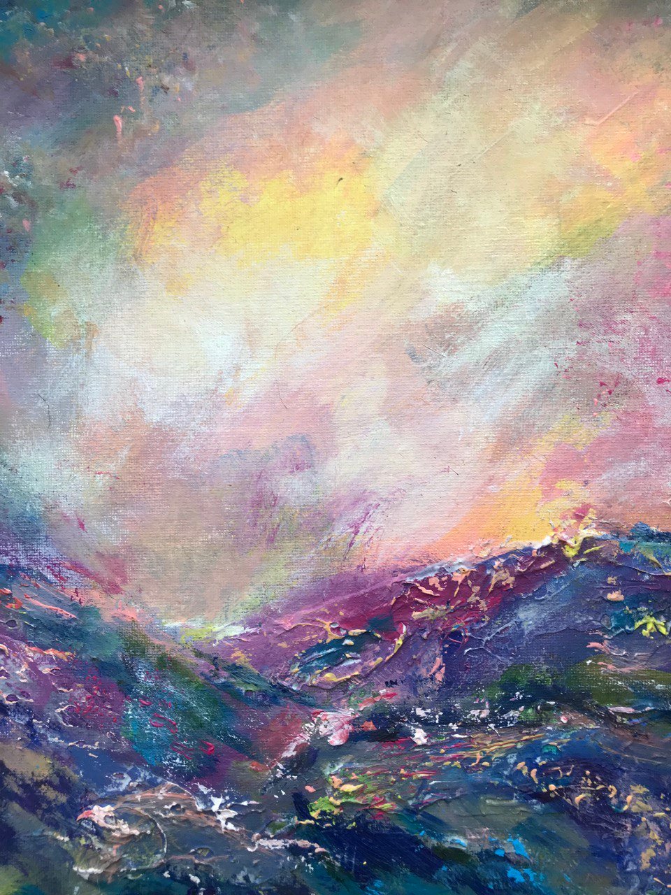 Image of Dawn Over Peaks