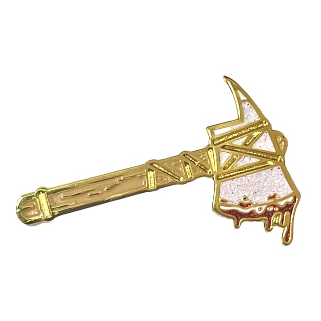 Brave Heart Pin - Pearl