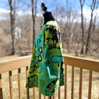 Image 4 of Ice Dyed Green Mandala Tie Dye Adult (2XL) Unisex T-shirt