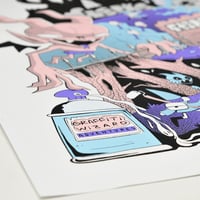 Image 3 of GRAFFITI WIZARD - SCREENPRINT - POSTER