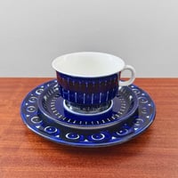 Image 1 of Arabia Finland Valencia Tea Cup Trio Set