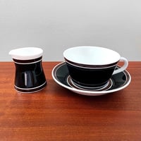 Image 1 of Gustavsberg Terra Tea Cup with Saucer and Creamer