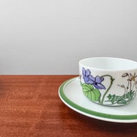 Image 2 of IKEA Midsommar Tea Cup with Saucer